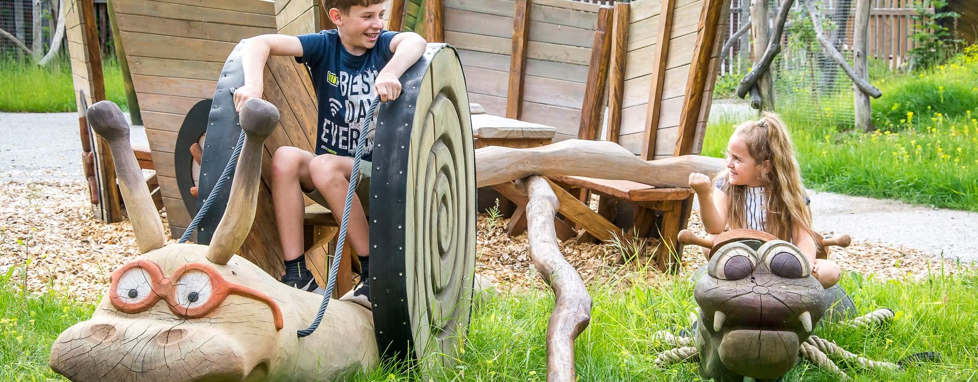 Modell der geplanten Abenteuerwildnis am Baumkronenpfad im Nationalpark Hainich